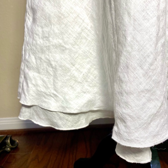 Eileen Fisher Linen Skirt - Picture 3 of 11